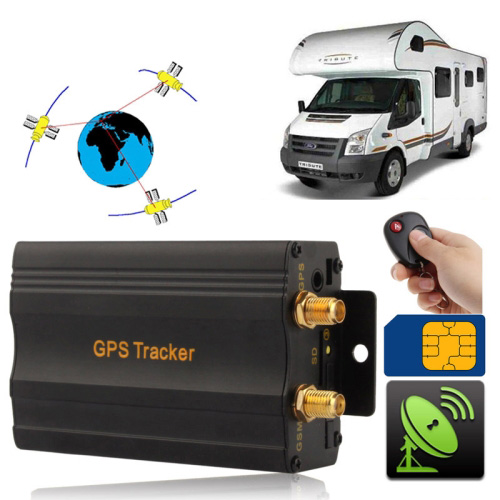 GSM / GPRS / GPS Vehicle Tracking System with Remote Control (Cut off Oil and Circuit)